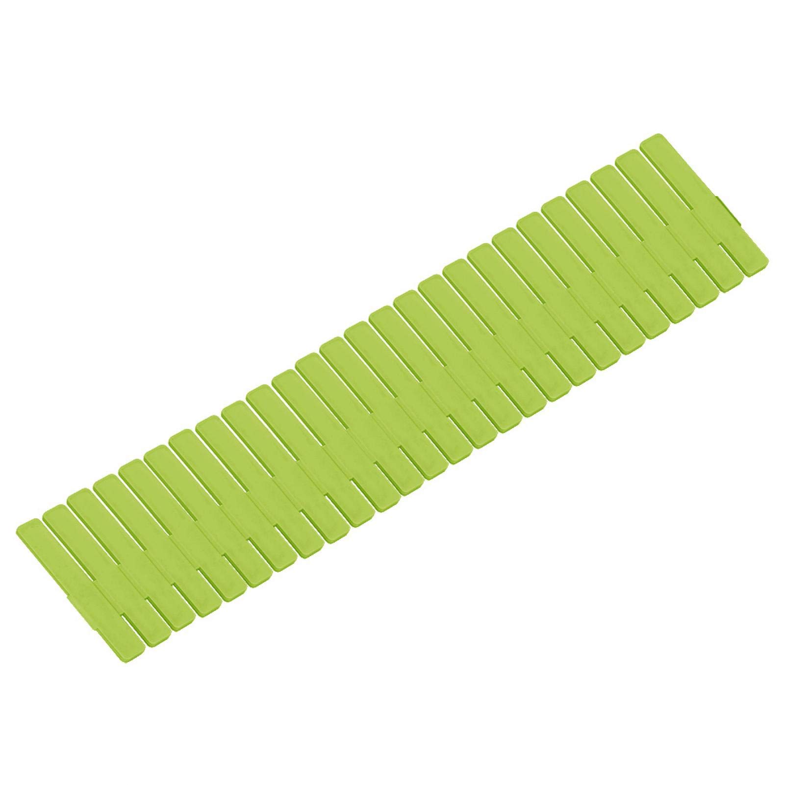 Kuuleyn divisori cassetti PP verde 4 pezzi