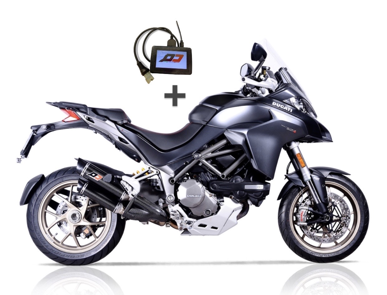 QD Exhaust Multistrada 1260 scarico semi-completo Euro4