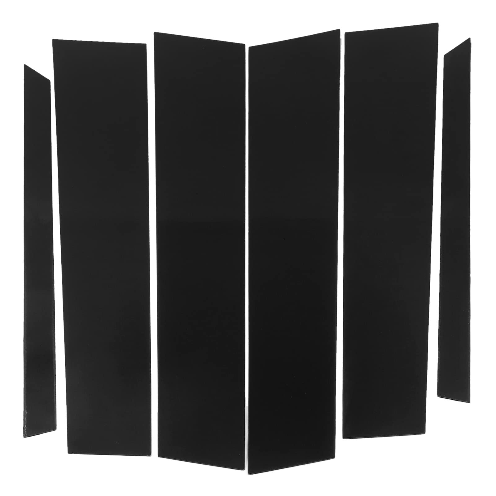 AOWINHIT W164 coprimontanti auto nero lucido 6 pezzi PC