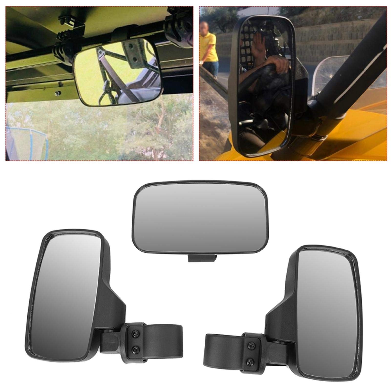 Kuuleyn Kit Specchietti ATV UTV centrale laterali neri