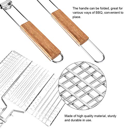 Kuuleyn griglia pesce barbecue pieghevole 34,5 cm