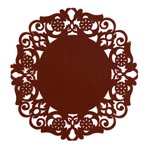 Kuuleyn Sottobicchiere Silicone Rotondo Pizzo 90 mm
