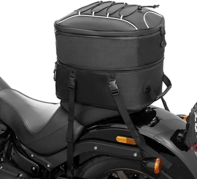 Kemimoto Borsa Codone Moto 25-45L Espandibile Impermeabile