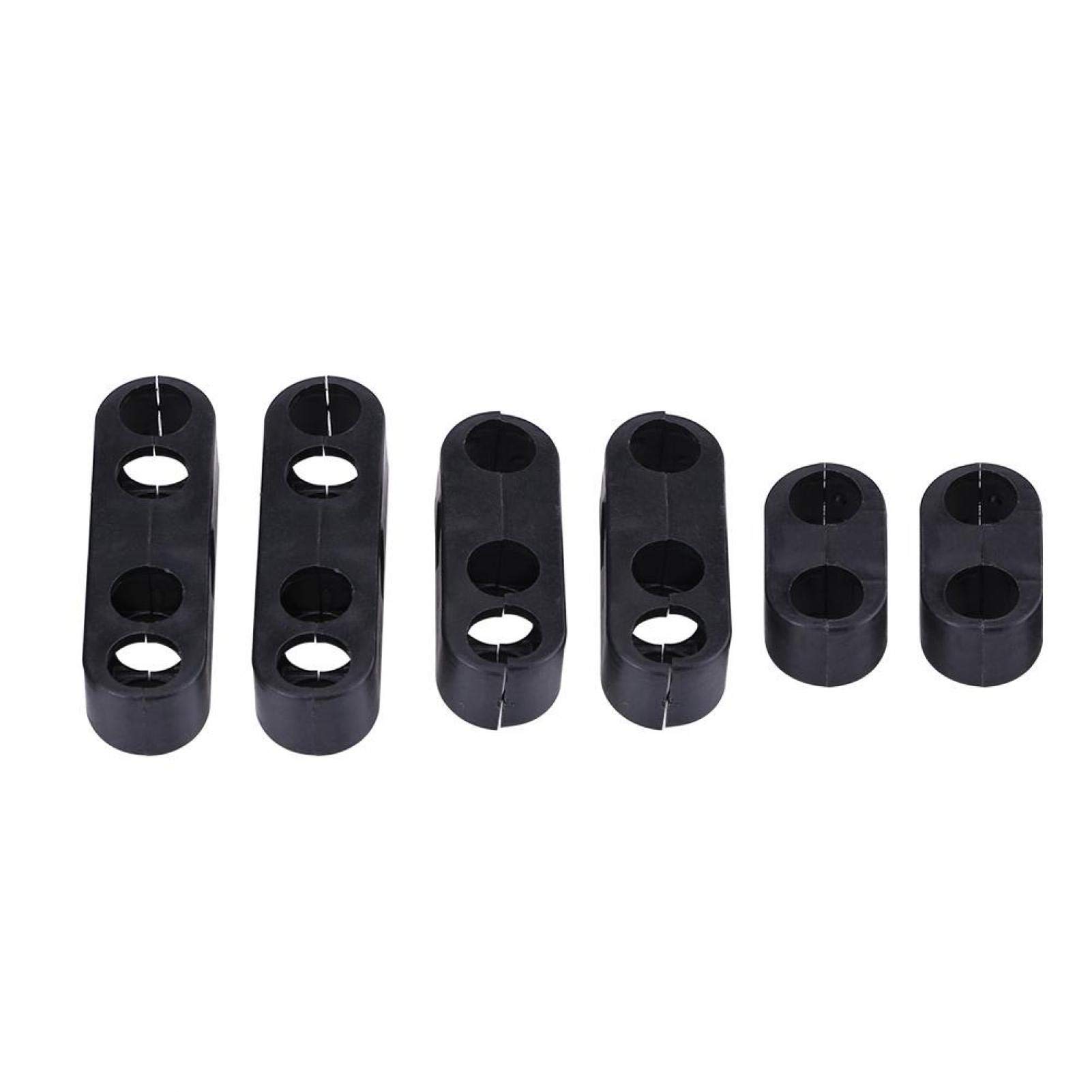Kuuleyn Separatori Fili Candele 7 mm 8 mm Plastica Nero