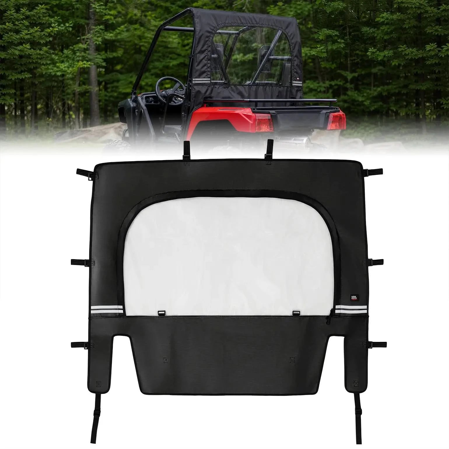 Kemimoto Lunotto Posteriore UTV Honda Pioneer 500/520 con zip