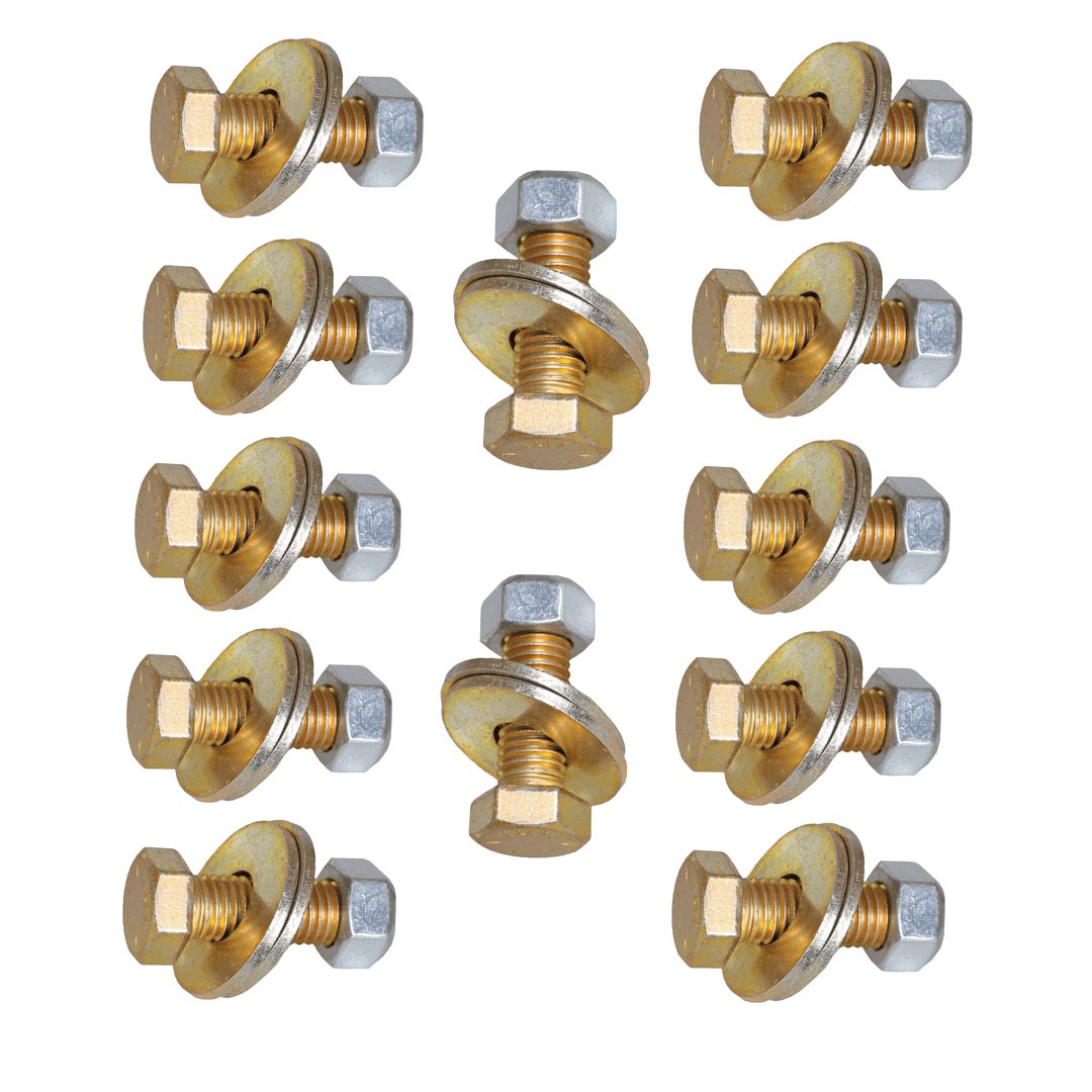 GEN-Y Hitch Fifth Wheel kit bulloni pin box 12 pz