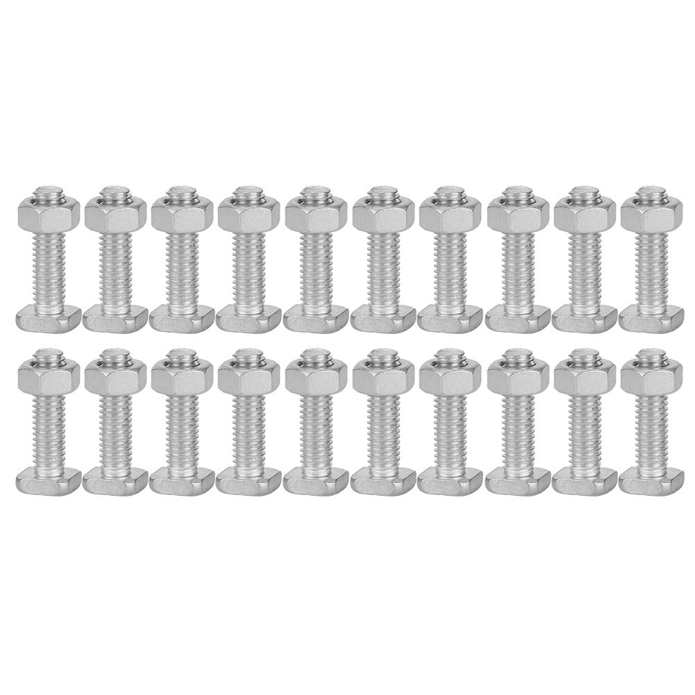 Kuuleyn Bulloni Serra M6 Alluminio Set 20 Pezzi