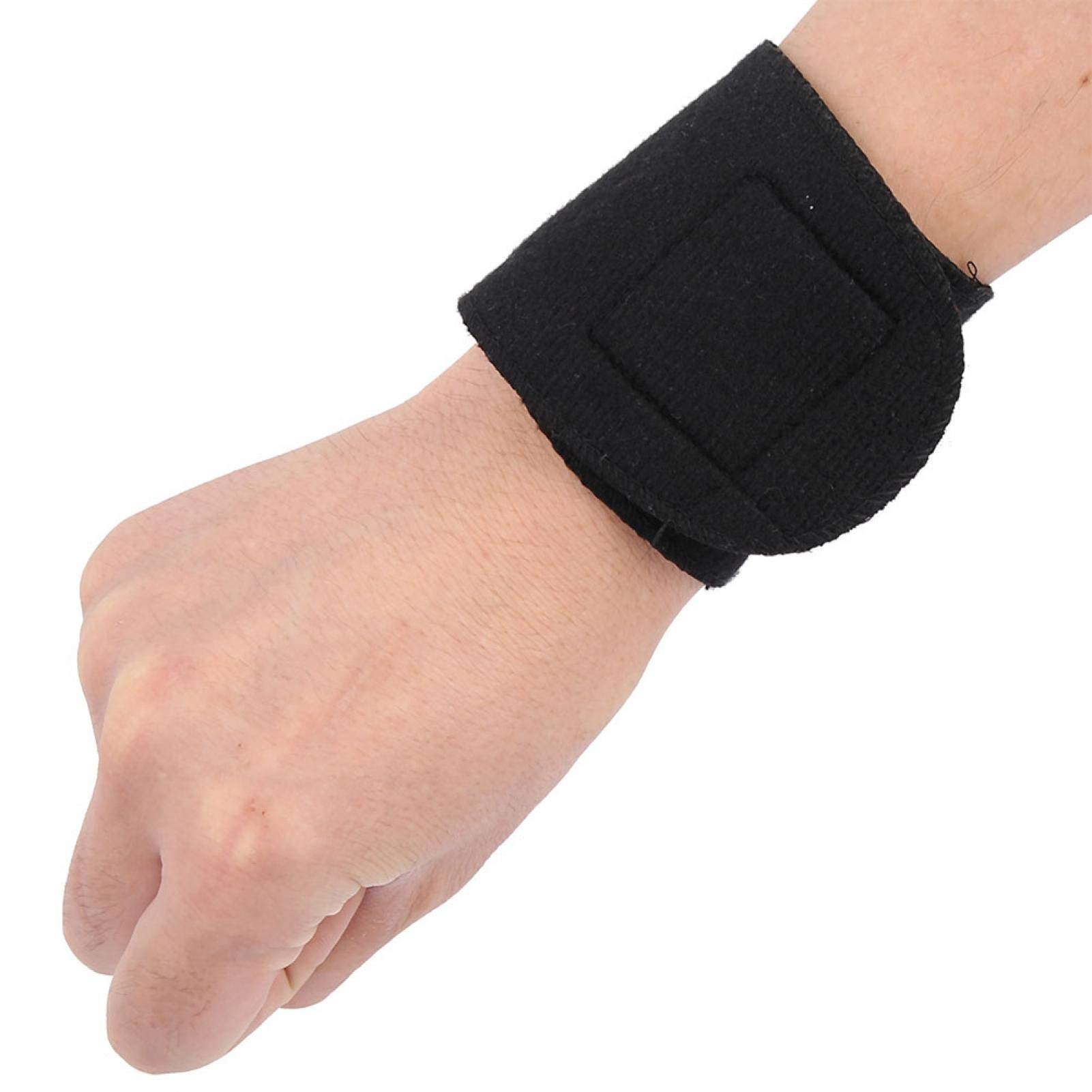 Kuuleyn Polsino Autoriscaldante Magnetico Paio Unisex Nero