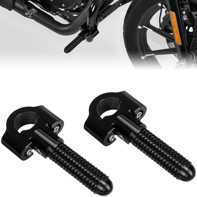 Kemimoto Universal pedane moto pieghevoli alluminio coppia