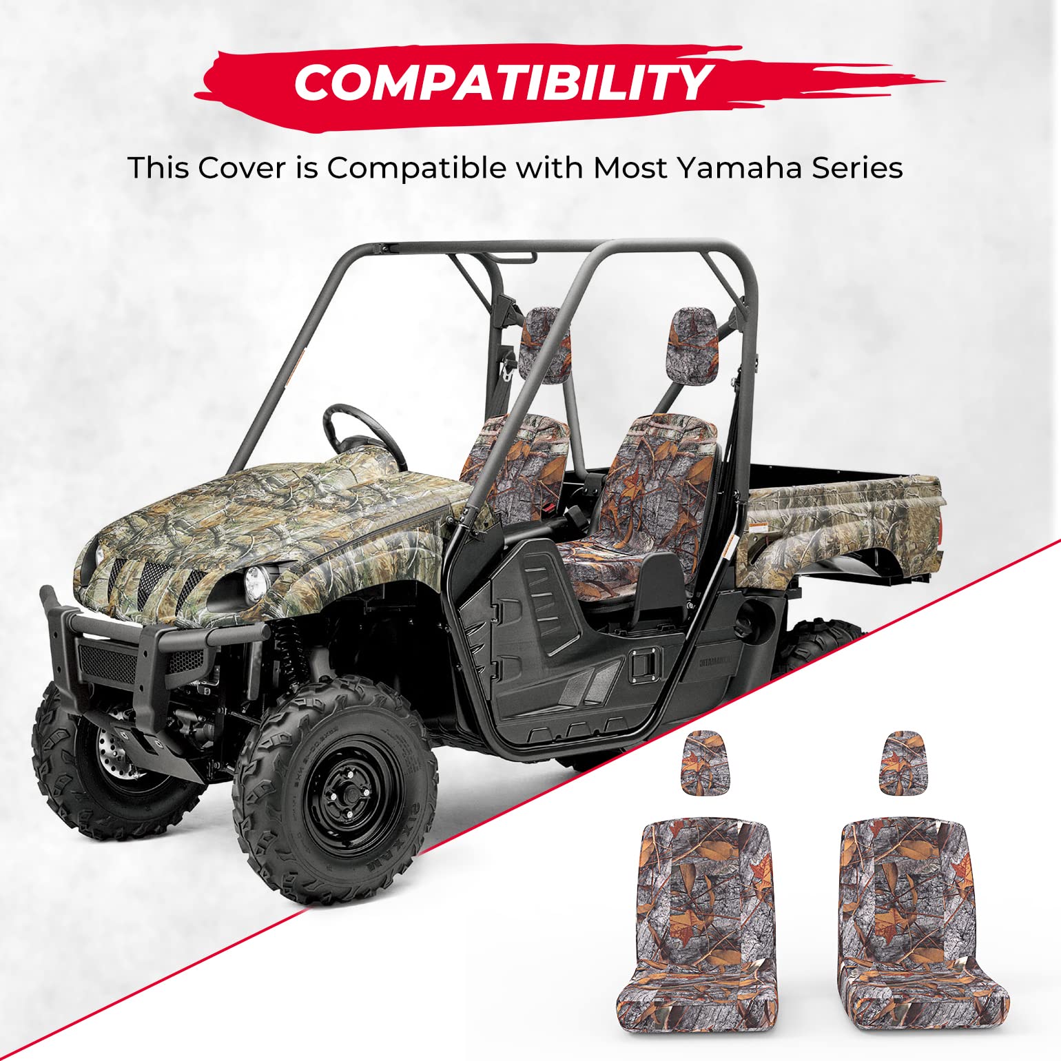 KEMIMOTO Camo coprisedili UTV Rhino 450 660 700