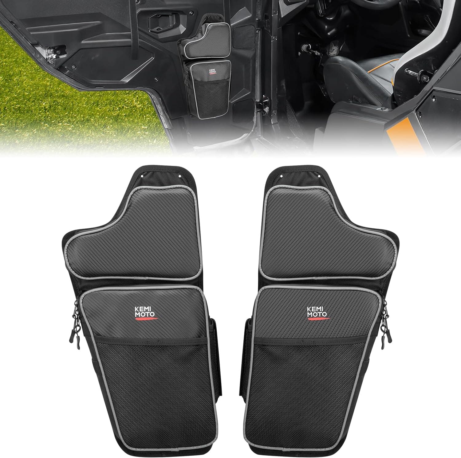 KEMIMOTO General 1000 borsa porta anteriore 2 pezzi