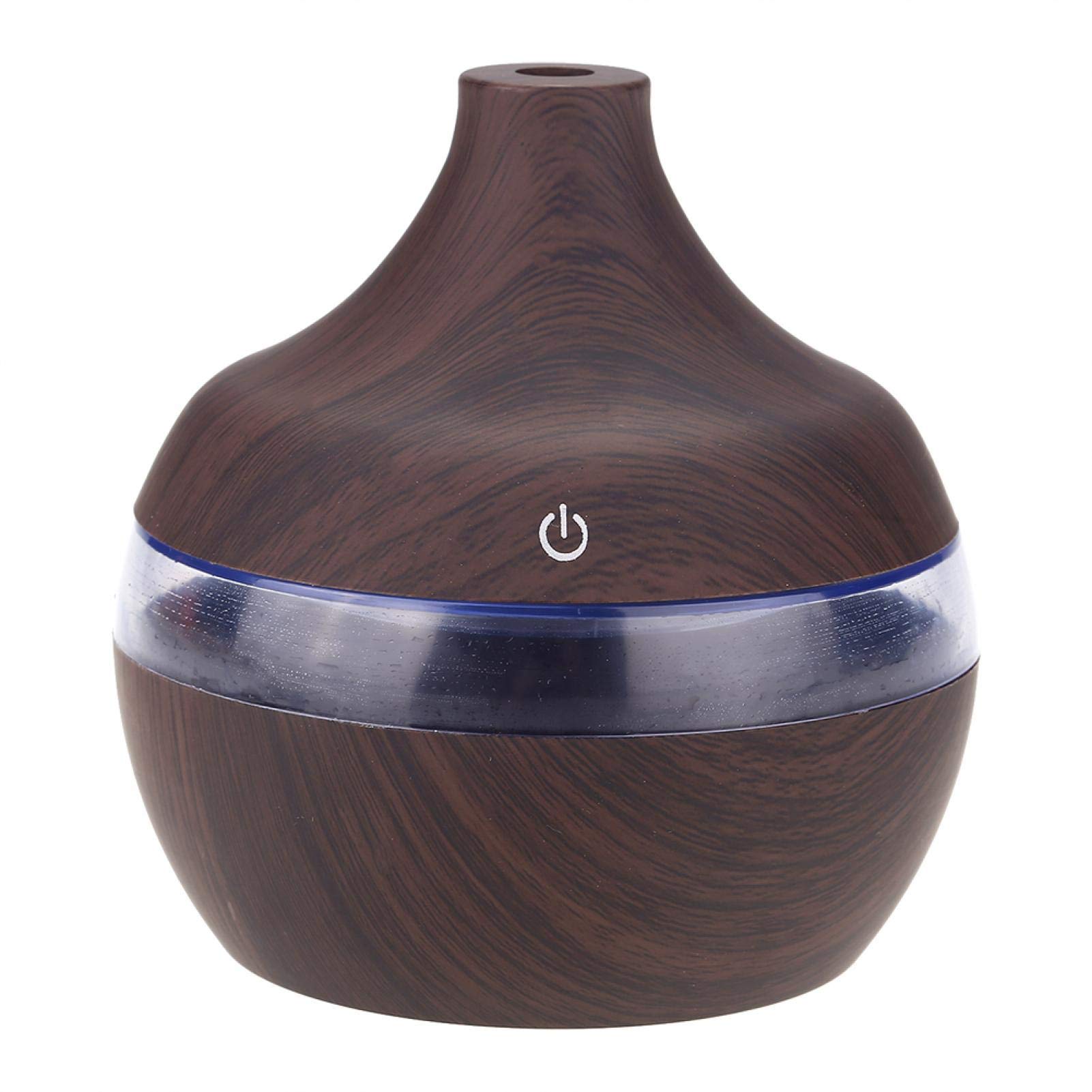 Kuuleyn Umidificatore USB 300ml Legno LED Colorati