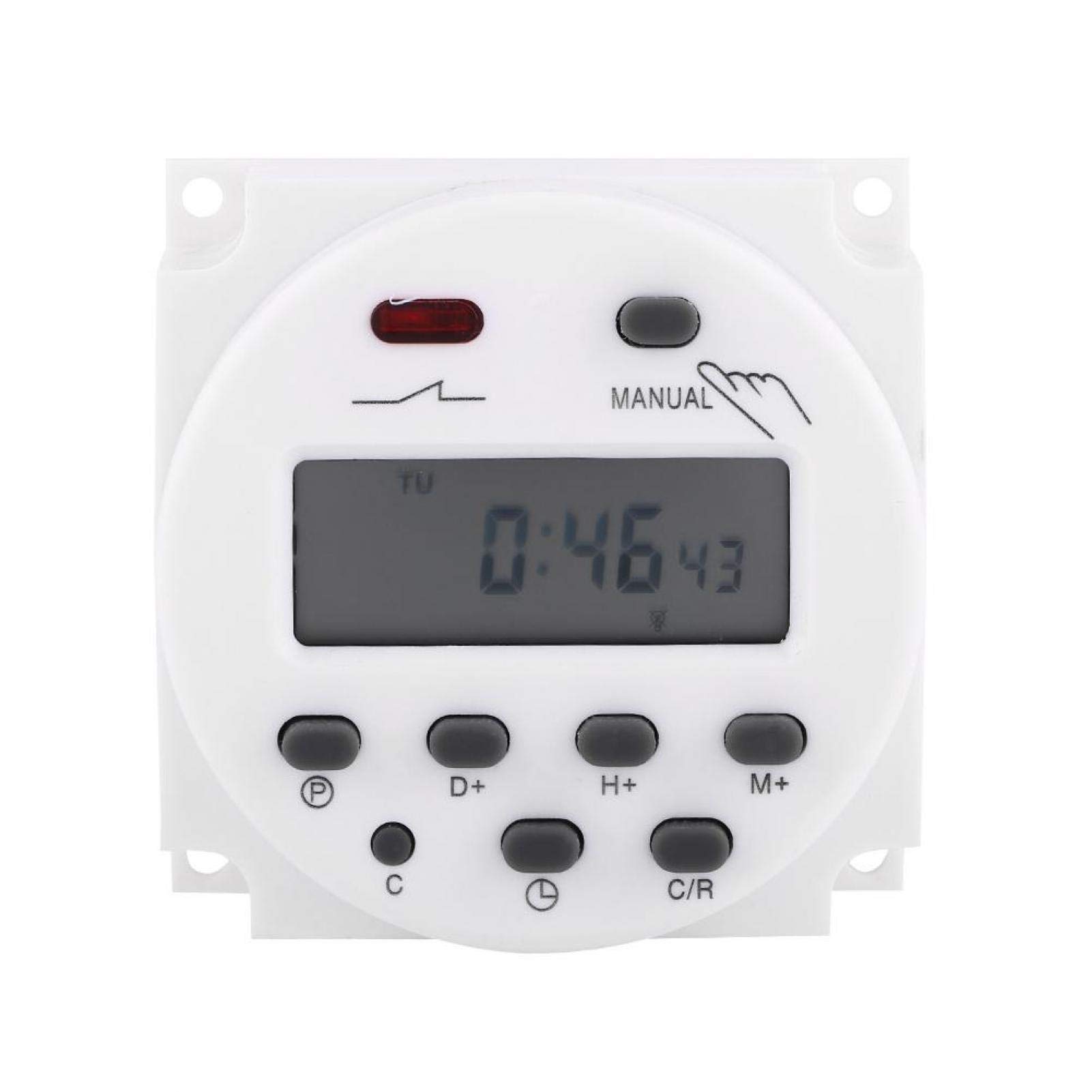 Kuuleyn Interruttore Orario Timer Digitale 220V 17 On/Off