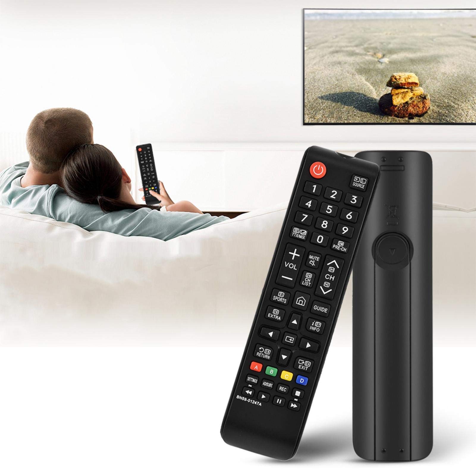 Kuuleyn Telecomando TV Samsung UE65KU6070 UE65KU6079 UE65KU6400