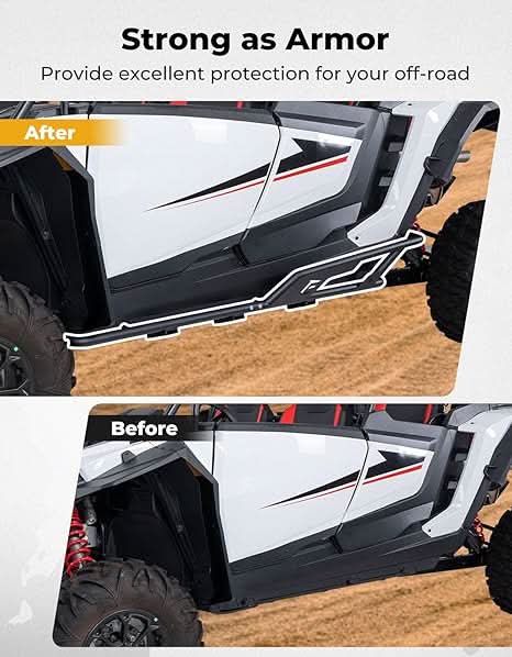 KEMIMOTO Pedane Nerf Bars RZR XP 4 1000 Acciaio 2024-2025