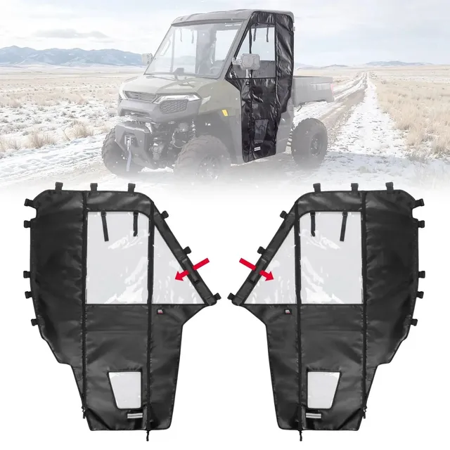 KEMIMOTO Ranger 500 porte morbide superiori 2 pezzi 2026+