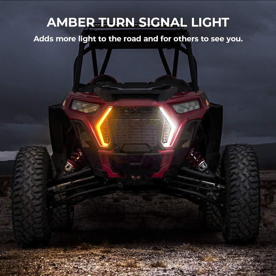 KEMIMOTO RZR kit frecce LED anteriori IP67