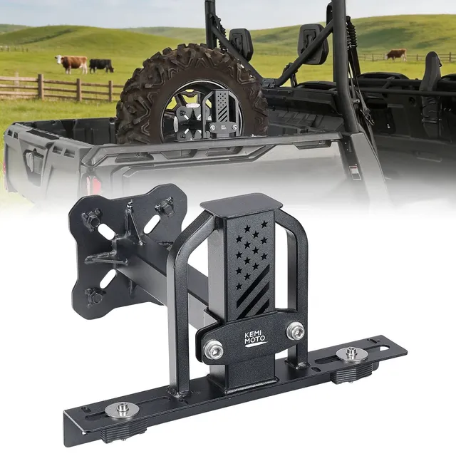 KEMIMOTO Defender Supporto Ruota di Scorta UTV 26-33" Acciaio