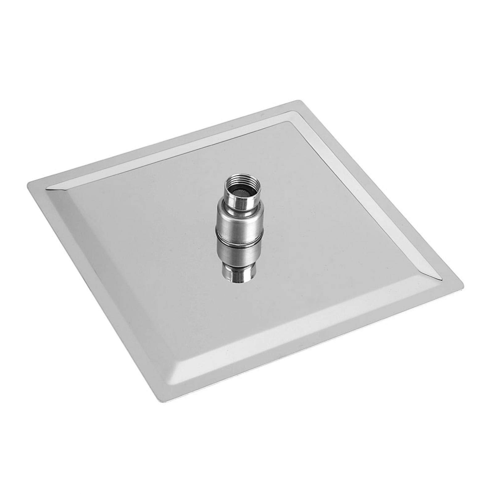 Kuuleyn Soffione Doccia Quadrato Acciaio Inox Ugelli Silicone