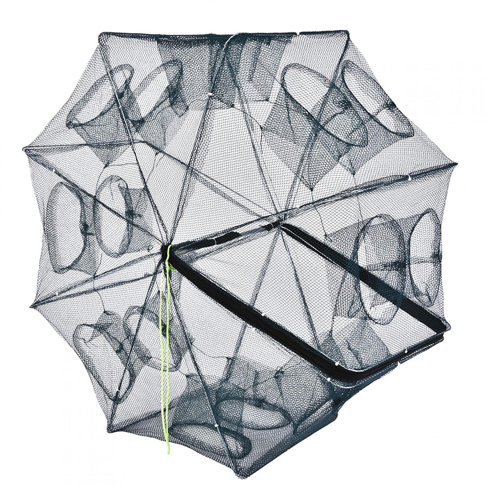 Kuuleyn Trappola Pesca Pieghevole Nassa 16 Fori 80x35 cm