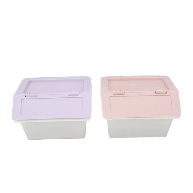 Kuuleyn Organizer Scrivania Plastica Rosa Viola 2 Pezzi