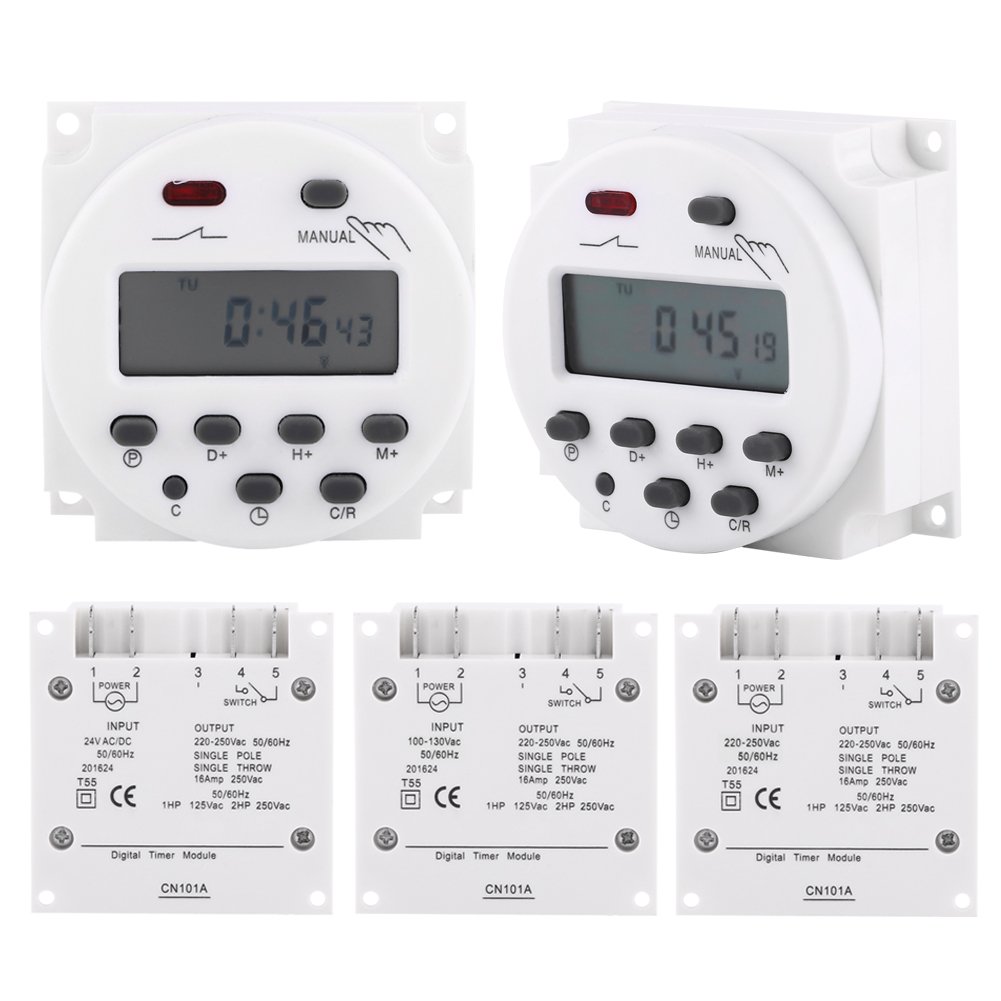 Kuuleyn Interruttore Orario Timer Digitale 220V 17 On/Off