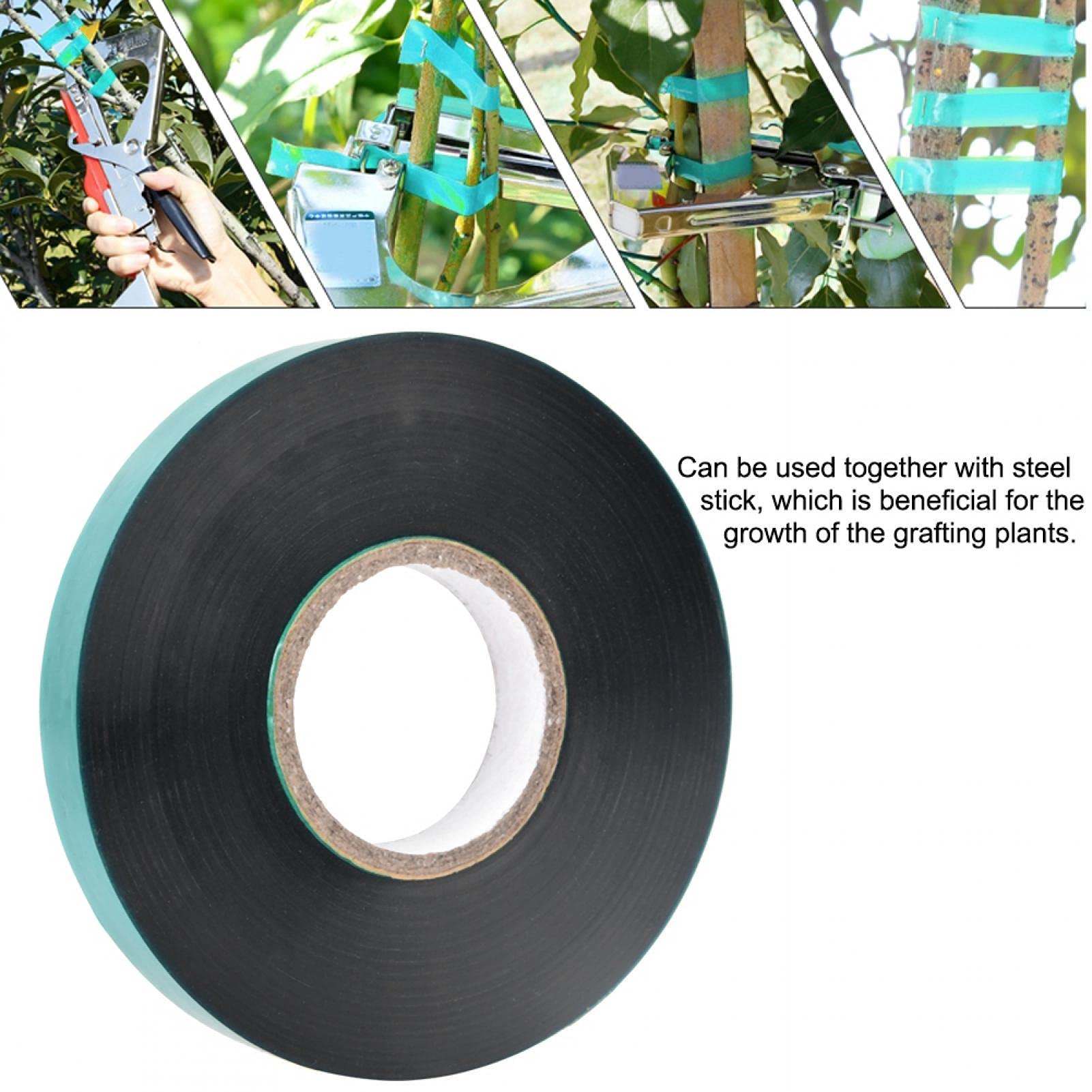 Kuuleyn Nastro Innesto PVC Verde 12 mm Uso Giardino