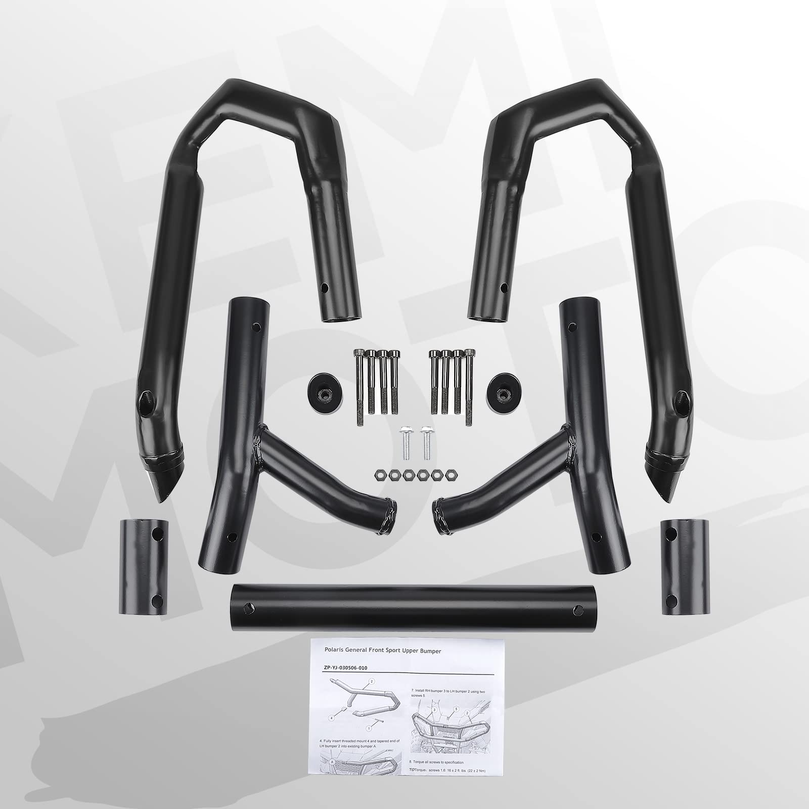 KEMIMOTO Paraurti Anteriore Superiore Polaris General 1000 Acciaio