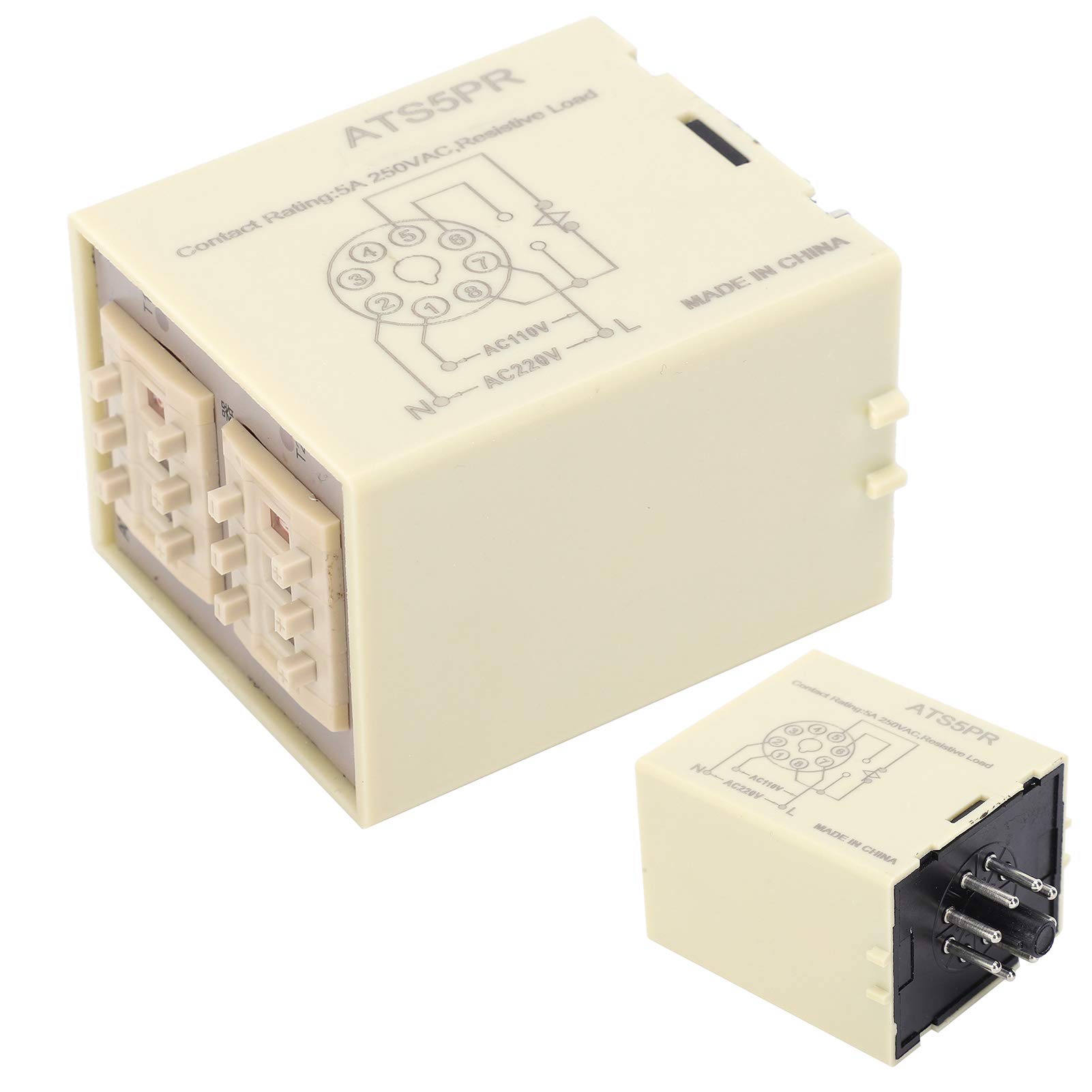 Kuuleyn Relè temporizzatore digitale DC12V 6 tempi