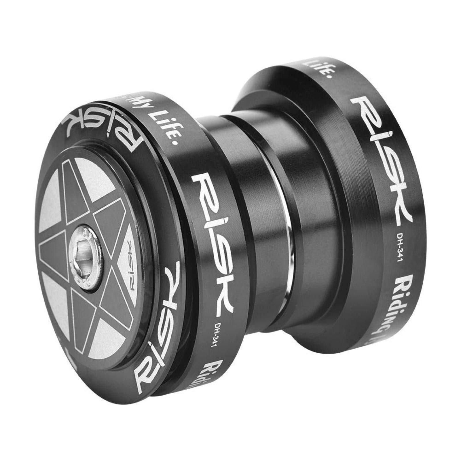 Kuuleyn Serie Sterzo Bici 34 mm per forcella 28,6 mm nera