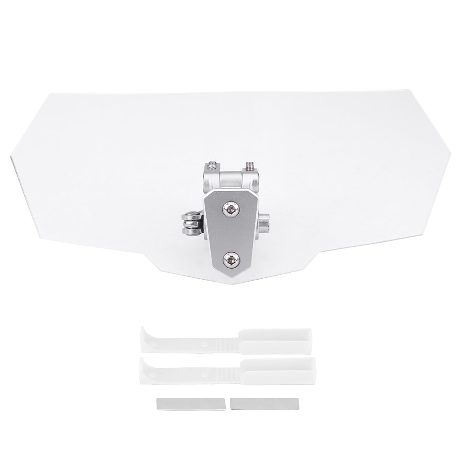AOWINHIT Deflettore Parabrezza Moto Regolabile 270 mm