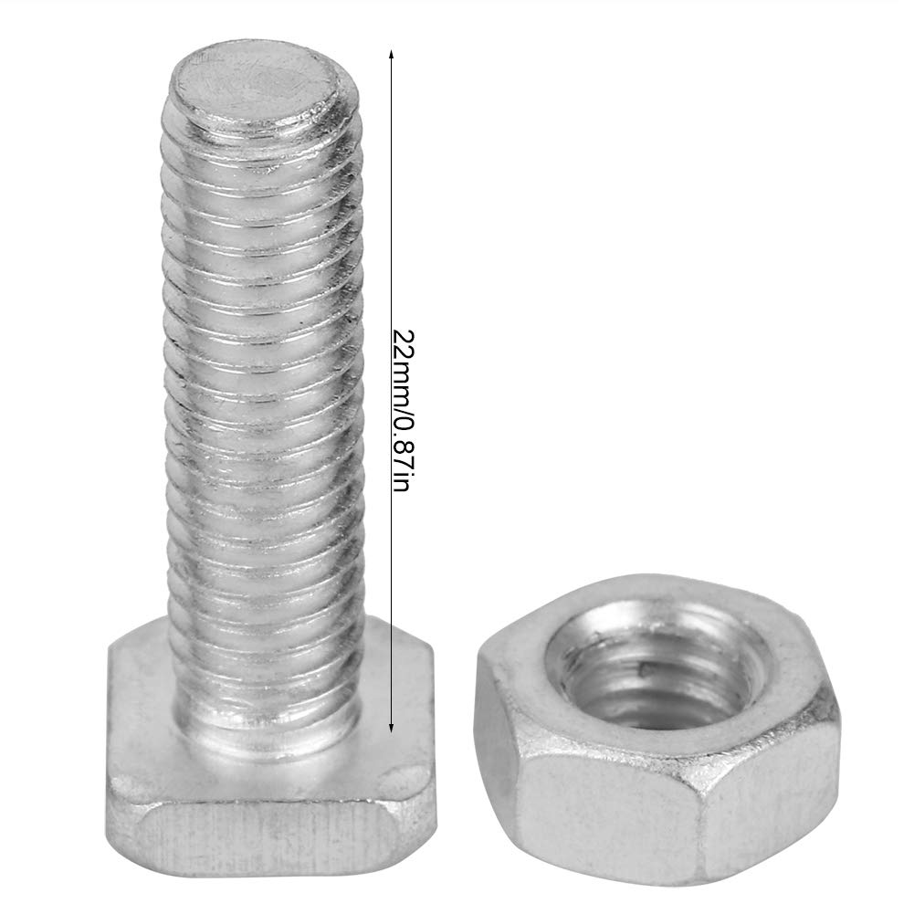 Kuuleyn Bulloni Serra M6 Alluminio Set 20 Pezzi