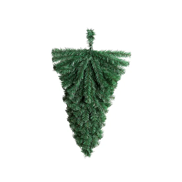 Hapivida Swag Natalizio 45 cm Verde 2 Pezzi PVC