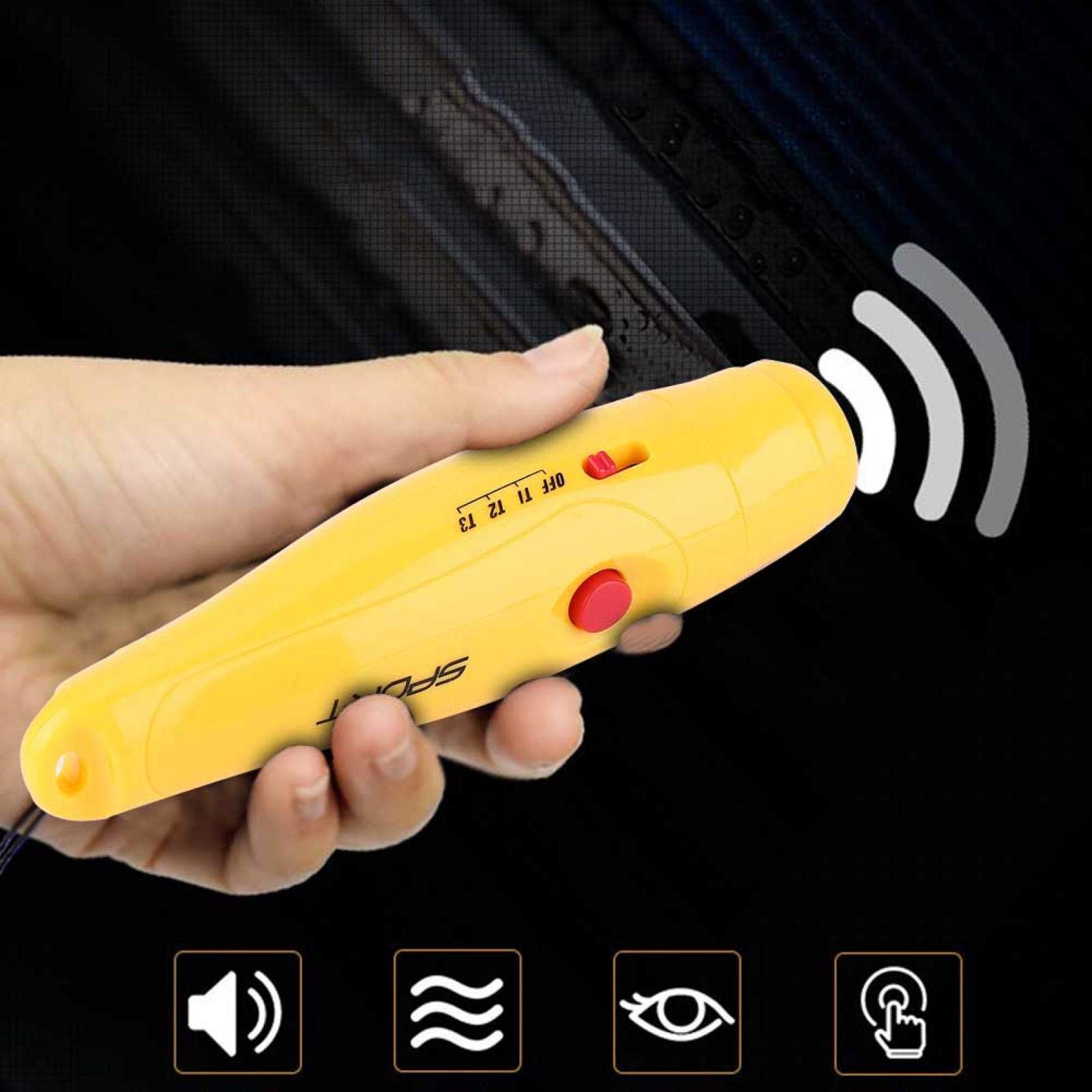 Kuuleyn Fischietto elettronico giallo per arbitri