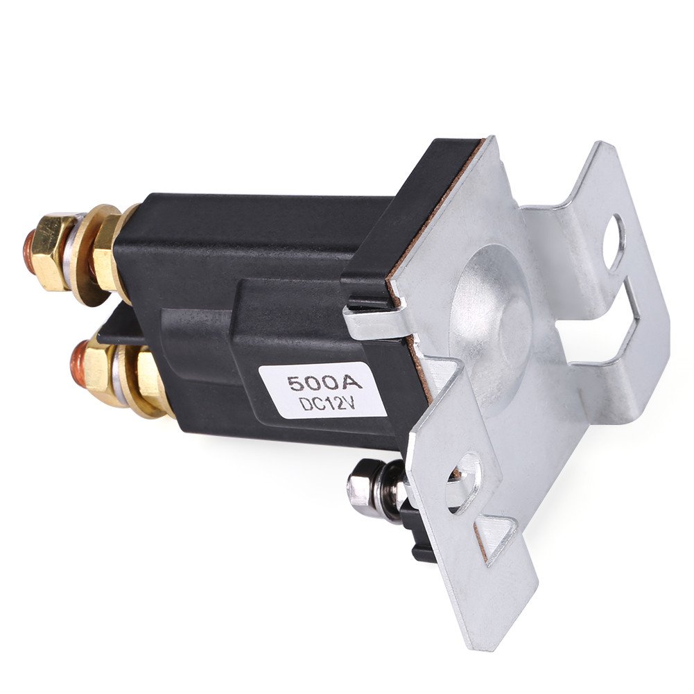 Kuuleyn Rele Avviamento 500A 12V DC SPST Solenoide
