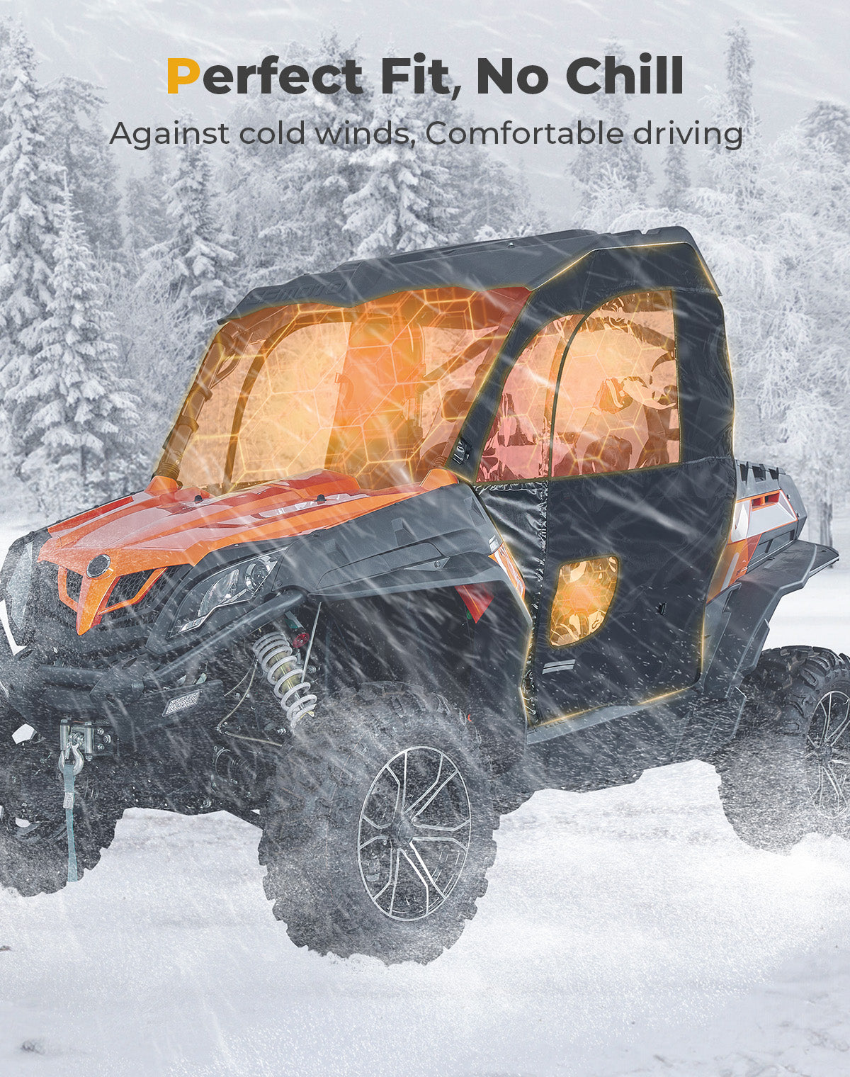 KEMIMOTO ZForce 500 800 1000 Porte Morbide Superiori