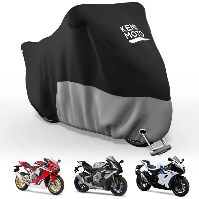 KEMIMOTO 420D Telo Moto Sportiva Impermeabile Antipioggia