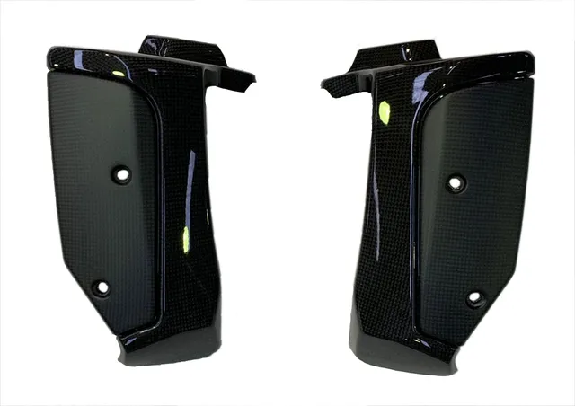 QD Exhaust Indian FTR 1200 kit carbonio lucido-opaco