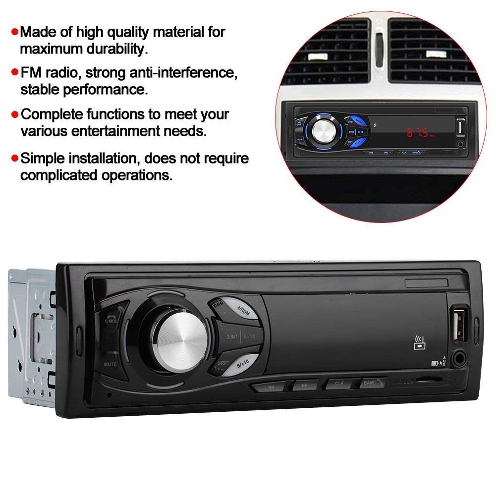 Kuuleyn sistema audio auto 12V Bluetooth MP3 USB FM
