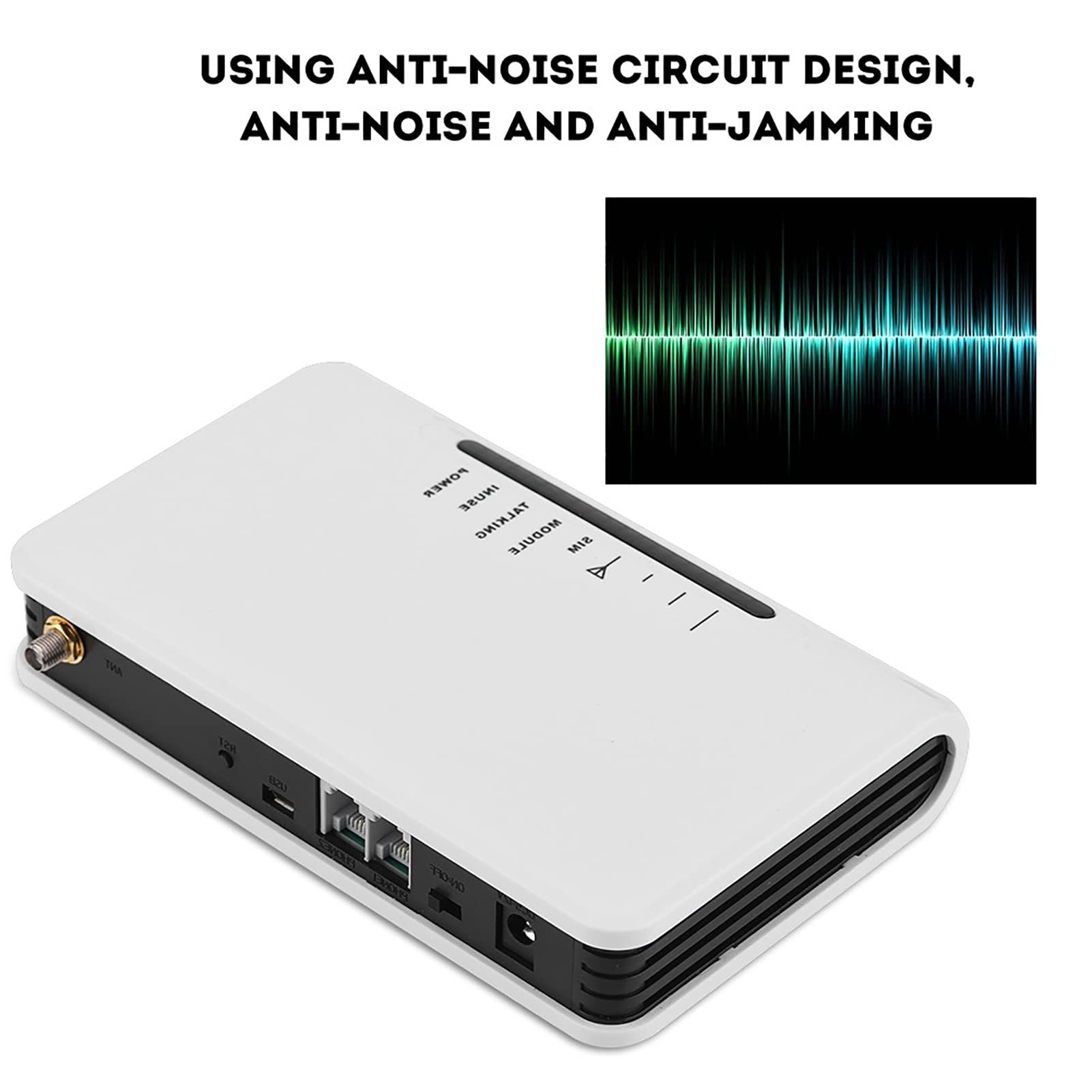 Kuuleyn Box GSM Terminale Wireless-Cablato 12V Bianco