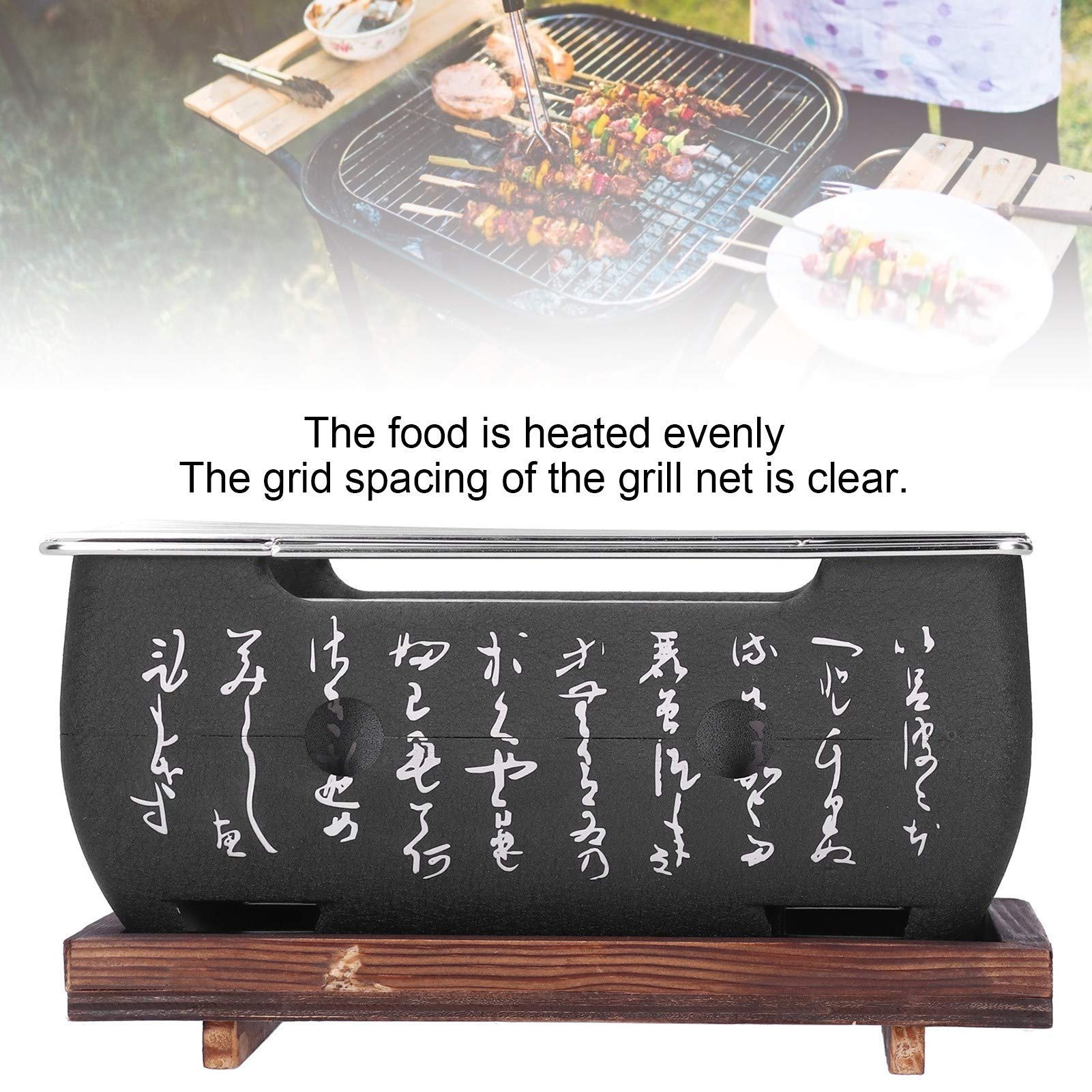 Kuuleyn Griglia Barbecue Giapponese Mini Alluminio