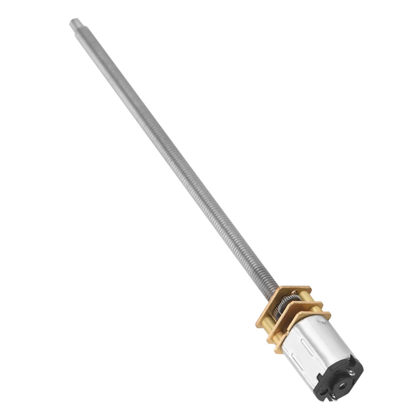 Kuuleyn GA12N20 Motoriduttore DC 6V 60 RPM Albero M4x100mm