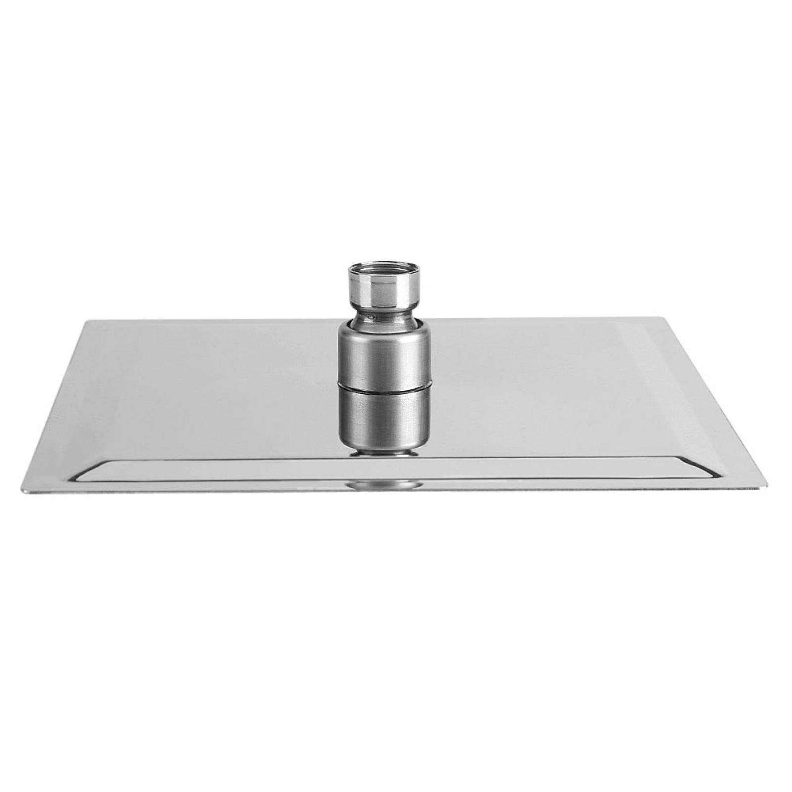 Kuuleyn Soffione Doccia Quadrato Acciaio Inox Ugelli Silicone