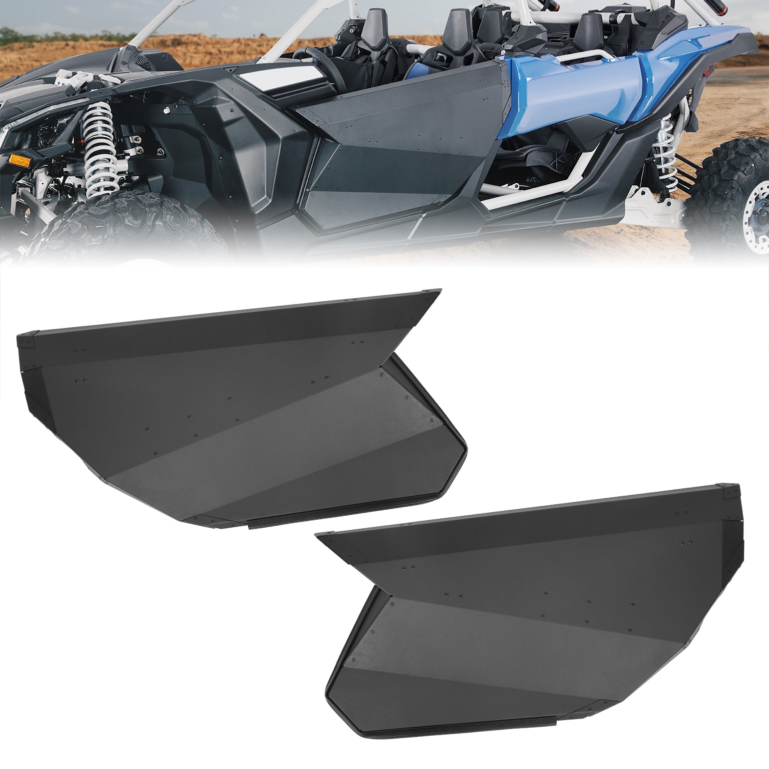 Kemimoto Porte Anteriori Alluminio per Can-Am Maverick X3