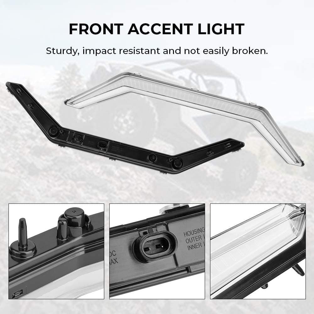 KEMIMOTO RZR PRO XP luce anteriore LED 12V IP67