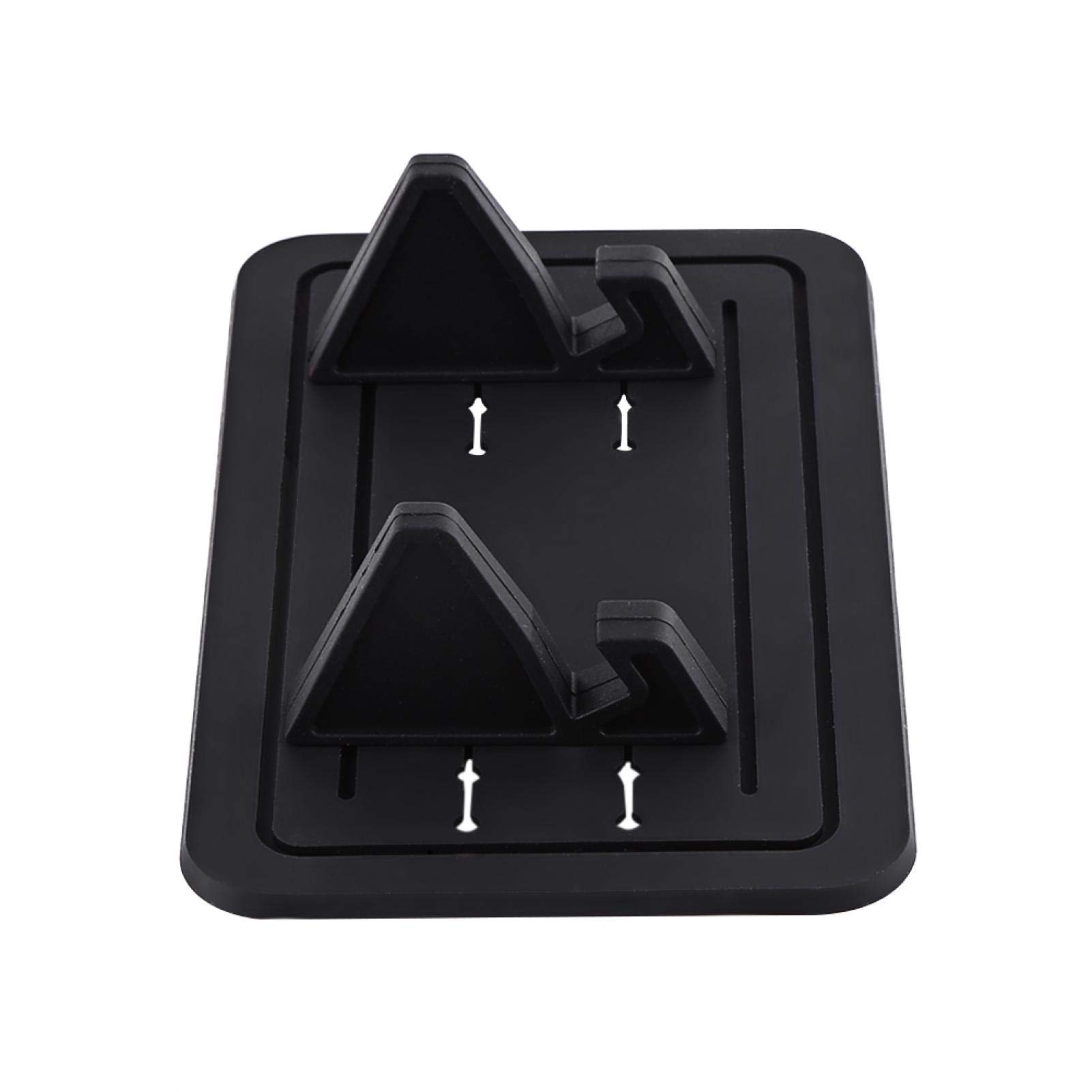 Kuuleyn Supporto Telefono Auto Nero Gel Silicone Antiscivolo