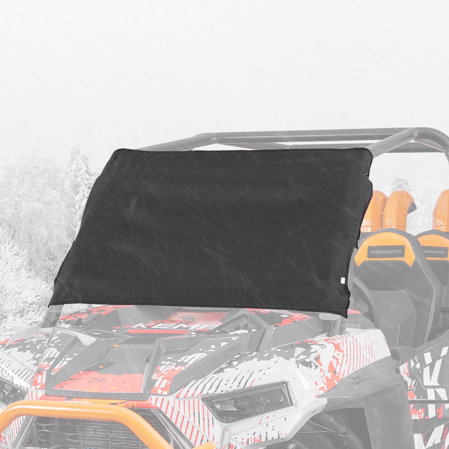 KEMIMOTO RZR XP 1000 telo parabrezza neve traino 2019-2023