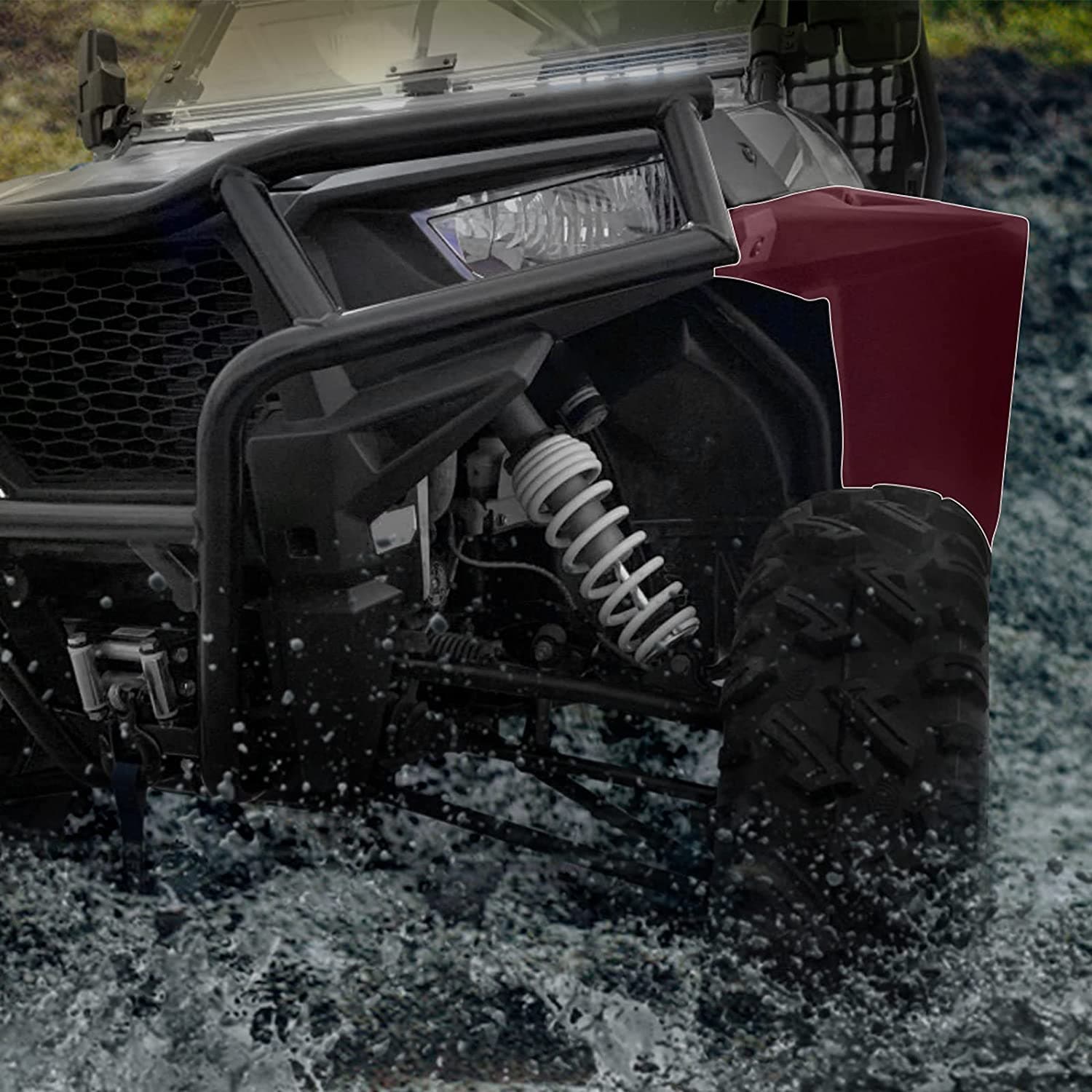 KEMIMOTO Paraspruzzi Anteriori RZR XP 1000 Allargati 2PZ