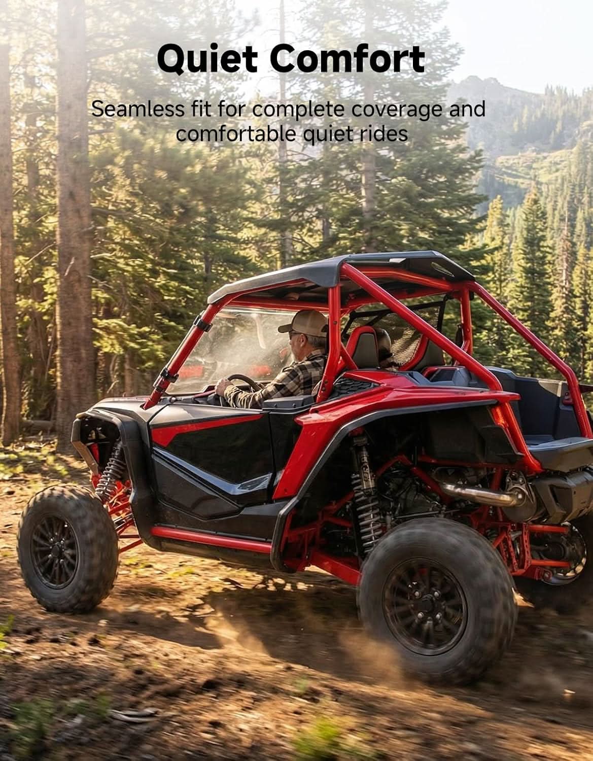 Kemimoto Talon 1000 parabrezza anteriore trasparente 2019+