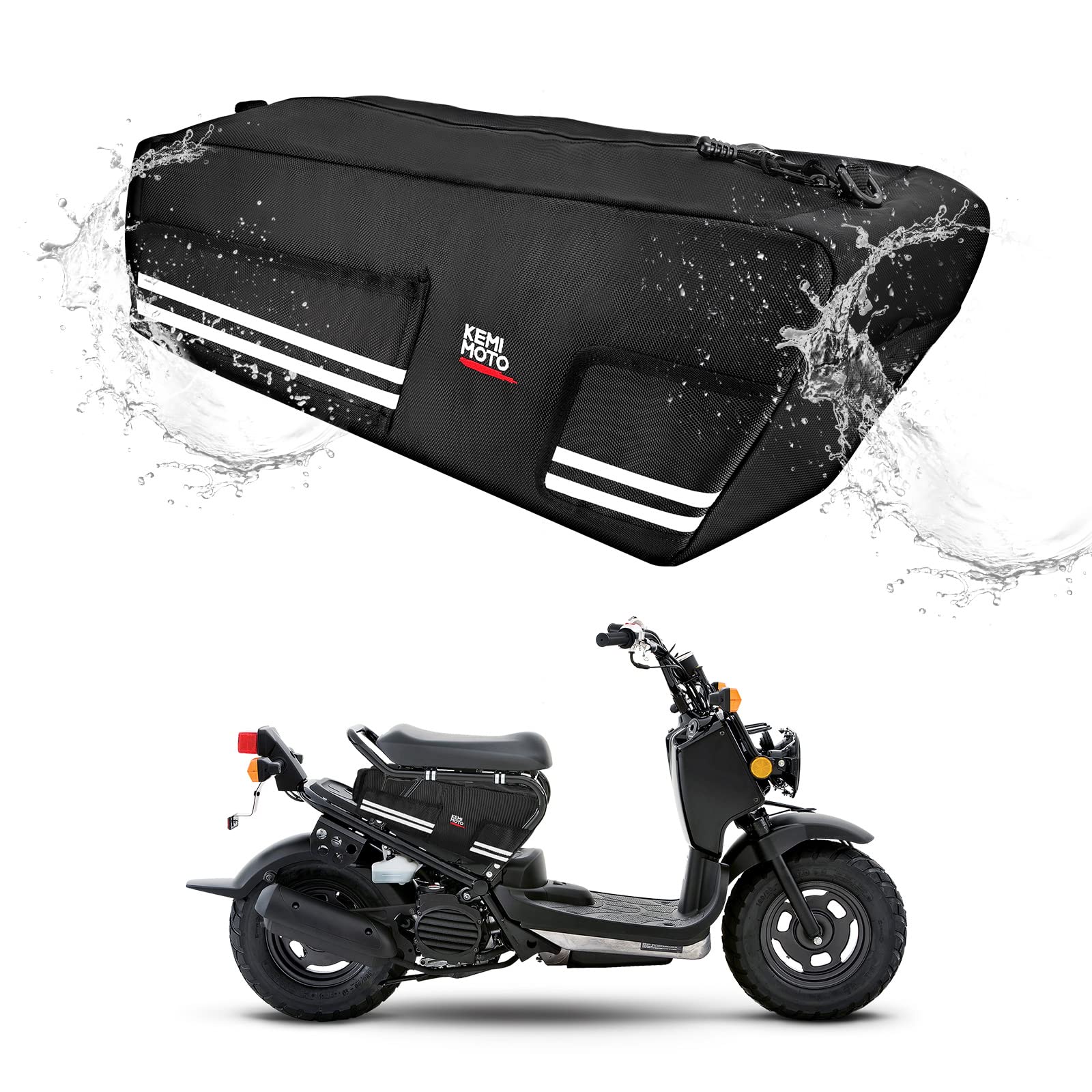 KEMIMOTO Ruckus borsa sottosella moto telaio